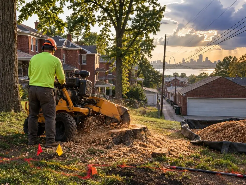 Stump Grinding in St. Louis, MO